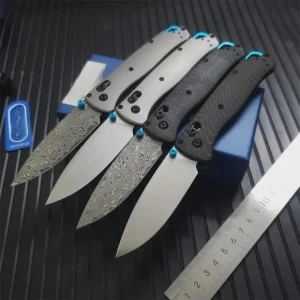 BM 533/535 Bugout Damascus Folding Knife Outdoor